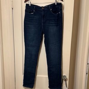 Levi's size 14 signature Women's Deep Indigo Skinny Jeans